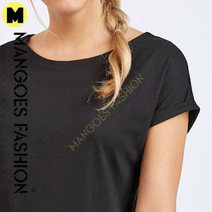 เสื้อยืดลำลองแขนคอกลมผ้าฝ้ายสำหรับผู้หญิงสำหรับกิจกรรมกลางแจ้งฤดูร้อน - Product Image 5