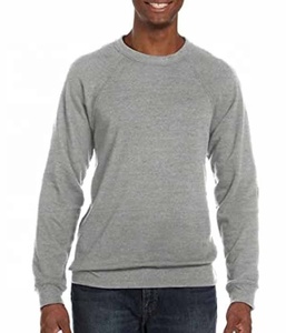 Sudaderas de Manga Larga Color Negro Bella Canvas 3901, Sudadera de Cuello Redondo de Felpa Esponjosa, Precio de Mayoreo del Fabricante - Product Image 2