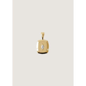 Pendentif et breloque Le Chat Marquise en diamant - Product Image 1