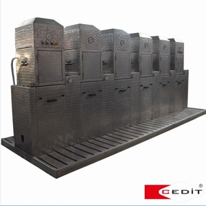 Cedit เครื่องย้อมเส้นด้ายอย่างรวดเร็วใหม่อุปกรณ์ย้อมสีสิ่งทออัตโนมัติที่มีประสิทธิภาพพร้อมการรับประกัน2ปีและส่วนประกอบหลักของ PLC - Product Image 6