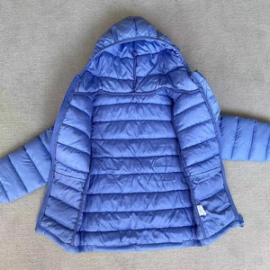 Chaqueta acolchada de poliéster 100% Unisex personalizada para niños, chaqueta cálida con capucha de burbujas, ropa de abrigo para niños - Product Image 6