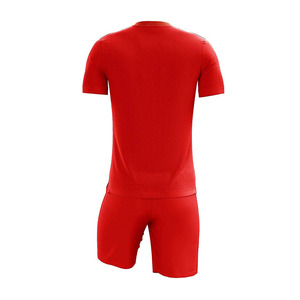 Custom Red and Blue Sublimation Printed Soccer Kit for Men/Youth Quick Dry Breathable Uniforms perfect for team and training - Product Image 3