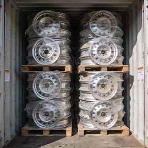 Chatarra de Ruedas de Aleación de Aluminio para Automóviles, 99% Usadas, Ruedas Completas para la Fabricación de Lingotes - Product Image 4