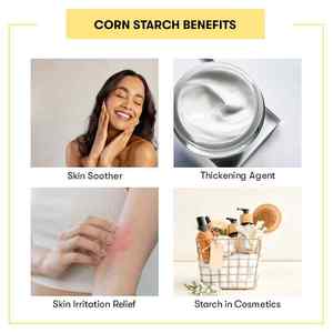 Poudre d'amidon de maïs multi-usages pour les soins et le coiffage des cheveux - Product Image 3