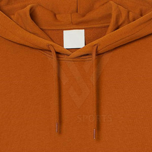 Sweat-shirts d'hiver pour hommes en coton 100% de qualité supérieure, logo personnalisé, tissu polaire doux, respirant, séchage rapide, 230g, teinture unie, à capuche - Product Image 2