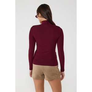 Blusa de Cuello Alto y Manga Larga - Product Image 2