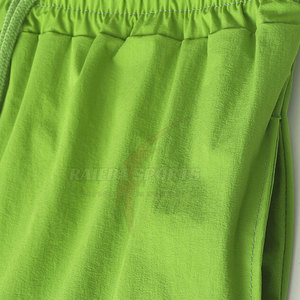 Shorts en coton décontractés pour hommes de qualité supérieure, style urbain, taille élastique mi-haute, respirants, design personnalisé, confortables, motif uni - Product Image 5