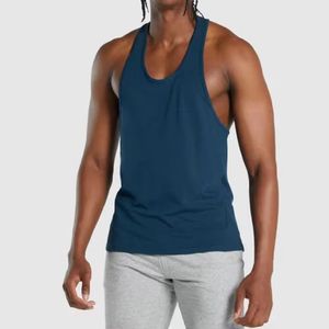 High Quality Customized Gym <b>Vest</b> for <b>Men</b> <b>Men's</b> Sports Tank Top with Ribbed <b>Muscle</b> <b>Fit</b> Casual Knitted <b>Vest</b> with Custom Logo - Product Image 3