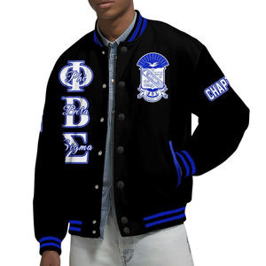 Iota Phi Theta 1963 Fraternity Letterman Jacket Greek Life Varsity Brown Gold Apparel Premium Collegiate Outerwear - Product Image 5