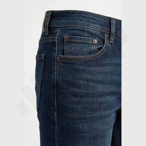 Jeans pour hommes de qualité supérieure, nouvelle arrivée, coupe slim, service OEM, meilleur design, pantalons fabriqués en gros, personnalisés en vrac - Product Image 5