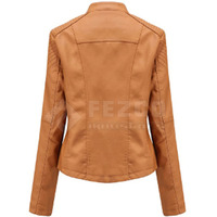 Veste en cuir pour femme, best-seller de l'hiver, de haute qualité, fermeture éclair sur le devant, logo personnalisé, tricotée, respirante, séchage rapide, 100% polyester