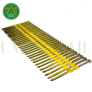 Alta calidad 3 ''x 0.131 4000PCs Tira de plástico de acero Clavos Vástago liso y estilo de cabeza a cuadros de la fábrica de Vietnam - Product Image 3