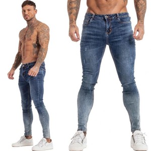 Fashion Casual Clothes <b>Jeans</b> Custom Slim Fitted Pants <b>Mens</b> Leg <b>Jeans</b> Factory Made Breathable for <b>Men</b> - Product Image 4