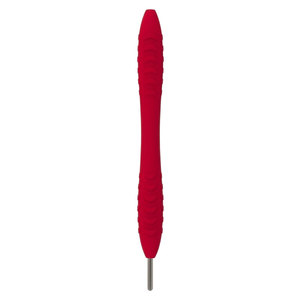 Ergonomic Dental Mirror Handle with Textured Red Silicone Grip Manual <b>Tooth</b> <b>Cleaning</b> <b>Tool</b> Reusable Diagnostic <b>Tool</b> Made Pakistan - Product Image 1