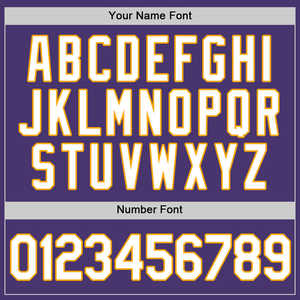 Camiseta de softbol auténtica de oro blanco púrpura personalizada, camisetas de softbol al por mayor, camisetas de ropa deportiva OEM de equipo de lanzamiento lento de lanzamiento rápido - Product Image 3