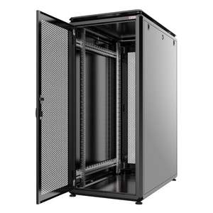 ARMOIRE DE RACK 19 ''DE QUALITÉ SUPÉRIEURE POUR SERVEUR ET APPLICATION INDUSTRIELLE ACIER ET ALUMINIUM - Product Image 1