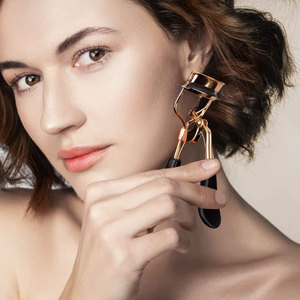 EW esesign High uality Portable eauty iiamond IDE tainless teteel alalse yyelash ool urler ITH - Product Image 6