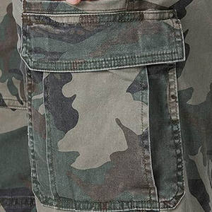 100% pantalones cortos de algodón para hombre OEM fábrica al por mayor logotipo personalizado cintura elástica tiro medio sólido Casual transpirable secado rápido - Product Image 5