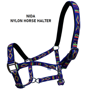 Licol de cheval en nylon PP personnalisé avec selle anglaise Style accessoires de participation équipement de cheval y compris la bride pour EquineCare - Product Image 2