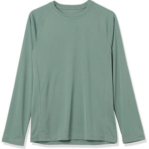 เสื้อรัดรูปแขนยาวสำหรับผู้ชายแบบแห้งเร็วระบายอากาศได้ดีป้องกันรังสียูวีสำหรับเล่นเซิร์ฟฟิตเนสยิม - Product Image 4