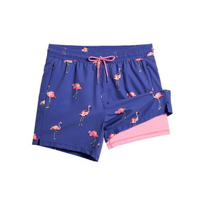 Pantalones cortos informales de verano Vintage para hombre personalizado con estampado de algodón transpirable con patrón en la cintura talla 6XL - Product Image 3