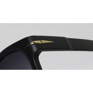 Occhiali da Sole Sean John SJS1020Ce, Protezione UV 100%, Lenti Sfumate, Montatura Quadrata Leggera Dorata, Design Geek Avanguardista, Arancione - Product Image 5