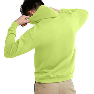 เสื้อฮู้ดผ้าฝ้ายฟลีซสำหรับผู้ชายแบบสั่งทำพิเศษ ใส่โลโก้และข้อความของคุณเอง เสื้อฮู้ดแบบสวมหัวสำหรับผู้ชาย - Product Image 3