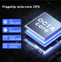 Computadora de Mano Android 10 4+64GB Octa-core, PDA Resistente con Escáner Zebra, Lector de Códigos de Barras 1D 2D QR para Logística