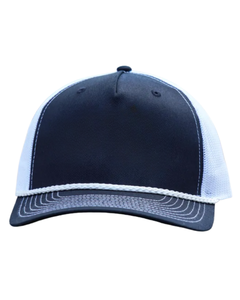 Sombrero de camionero de malla de ala semicurva con cuerda Logotipo personalizado y diseño Gorra deportiva de etiqueta privada para correr con MOQ bajo - Product Image 2