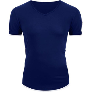 Camisetas Personalizadas de Manga Corta para Hombre, Corte Regular, Tejido de Poliéster/Algodón, Secado Rápido, Transpirables, con Logotipo Personalizado - Product Image 6