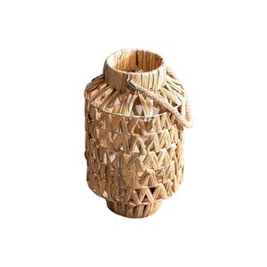 Una linterna de diseño minimalista para decoración de fiestas de la mejor fibra de jacinto de agua de Artex Thien Thanh - Product Image 1