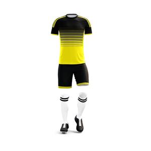 Cheap Price <b>Team</b> Wear High Quality Customize Heat-Transfer Printing Unisex Soccer Uniform Spandex/Cotton Material Customized - Product Image 1