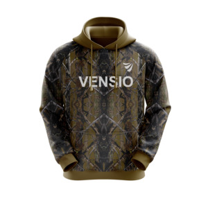 Camuflaje de alta calidad personalizado bosque Digital de gran tamaño pulóver caza hombres Camo caza Sudadera con capucha - Product Image 5