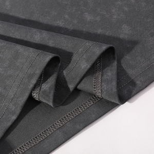 Logo personnalisé T-shirt en coton pour hommes Col rond Doux Uni Confortable Respirant Décontracté Quotidien Activités de gymnastique en plein air T-shirt pour hommes - Product Image 4