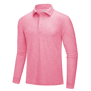 Nouvel arrivage de polos pour hommes de qualité supérieure coupe ajustée respirante style décontracté manches courtes motif solide Collection d'été - Product Image 5
