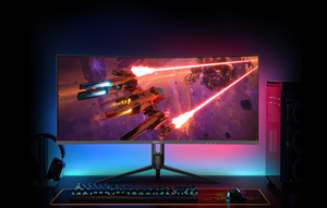 Moniteur de jeu KOORUI G3441XC 34 pouces WUHD 240 Hz HDR 400, écran large, résolution <span class=keywords><strong>4K</strong></span> et fréquence de rafraîchissement de 240 Hz pour ordinateur - Product Image 2