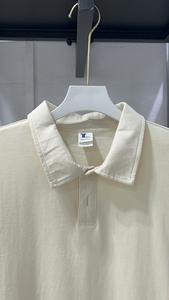 Échantillon gratuit T-shirt unisexe Polo de golf pour hommes T-shirt polo brodé pour hommes T-shirt original pour hommes - Product Image 4