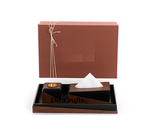 Quemador de Incienso Tradicional de Madera y Cuero de Calidad Superior, Mabkhara, Caja de Oud en Color Beige - Product Image 3