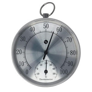 Termômetro e Higrômetro Mecânico para Ambientes Internos, Medidor de Temperatura e Umidade Sem Bateria para Casa, Estufa e Armazém - Product Image 1