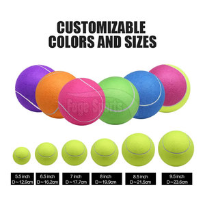 Pelota DE TENIS hecha en fábrica OEM/ODM Fabricante Colores personalizados Pelota DE TENIS Pelotas de tenis de entrenamiento - Product Image 2