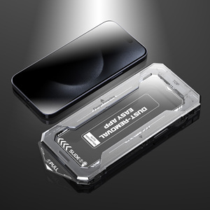 Protector de Pantalla de Vidrio Templado Premium 2.5D 9H Anti-Golpes para Teléfono Móvil, Cobertura Total para <span class=keywords><strong>iPhone</strong></span> 15 14 13 <span class=keywords><strong>12</strong></span> 11 <span class=keywords><strong>Pro</strong></span> <span class=keywords><strong>Max</strong></span> - Product Image 6