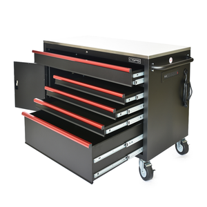 132cm Stainless Steel Rolling Tool <b>Cabinet</b> OEM Supported Tool Chest for Workshop <b>Garage</b> Warehouse Wholesale for Industry Usage - Product Image 2