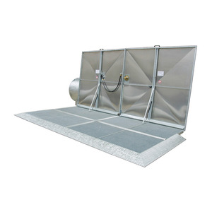 Stazione di riempimento carburante con coperchio pieghevole, per installazione all'aperto - Product Image 1