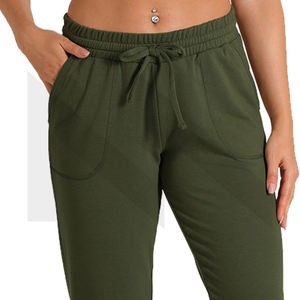 กางเกงผู้หญิงสีทึบใส่สบาย - Product Image 4