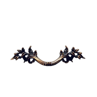 Poignée de tiroir en laiton antique avec bouton pour armoire placard tiroir poignée et bouton pour bureau maison cuisine utilisation