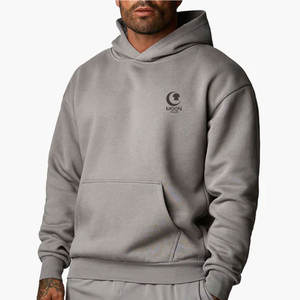 Servicio OEM al por mayor sudaderas con capucha de invierno para hombre de mejor diseño 100% algodón polar ligero Color sólido bolsillo Casual para la venta - Product Image 1