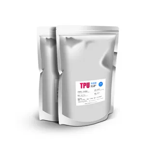 Kundenspezifische Verpackung 500 g 1 kg 5 kg 25 kg weißer Wärmeübertragungsdruck TPU kleber weiches dünnes heißschmelzendes Pulver für DTF-Pulverschüttler