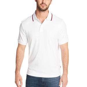 Hombres personalizados de alta calidad para Polos Diseño profesional OEM Algodón Golf Polos Patrón sólido bordado de alta calidad - Product Image 4