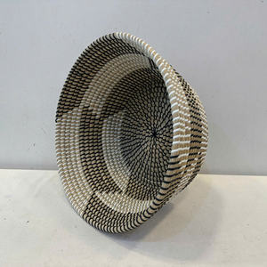 Panier rond de luxe en jonc de mer avec corde en PP, écologique, multifonctionnel, pour rangement, Doanket DKS20 - Product Image 6