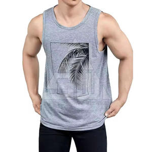 Meilleures ventes en ligne 2025 Débardeurs de sport pour hommes Tricotés décontractés Légers Conception de logo personnalisée Toutes les tailles disponibles Fibre de bambou - Product Image 1